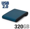 Get Hitachi SDM320BD - SimpleDrive Mini 320 GB USB 2.0 Portable External Hard Drive reviews and ratings