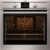 Get AEG IsoFront Integrated 60cm Multifunctional Oven Stainless Steel BE200300KM reviews and ratings