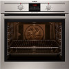Get AEG IsoFront Integrated 60cm Multifunctional Oven Stainless Steel BE300300KM reviews and ratings