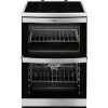 Get AEG MaxiSense Freestanding 60cm Electric Double Cooker Stainless Steel 49176IW-MN reviews and ratings