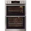 Get AEG UniSight Integrated 60cm Double Multifunctional Oven Stainless Steel DE4013001M reviews and ratings