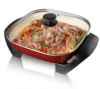 Get Oster Titanium Infused DuraCeramic 12inch Square Electric Skillet reviews and ratings