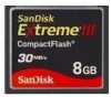 Get SanDisk SDCFX3-008G-A31 - Extreme III Flash Memory Card reviews and ratings