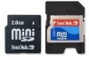 Get SanDisk SDSDM-2048-bulk - 2GB MiniSD Mini Secure Digital Memory Card reviews and ratings