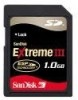 Get SanDisk SDSDX3-1024-901 - 1 GB Extreme III SD Card reviews and ratings