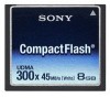 Get Sony NCFD8G - 8 GB 300x CompactFlash Memory Card reviews and ratings