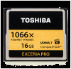 Get Toshiba Exceria Pro Compact Flash THNCF016GSGI reviews and ratings